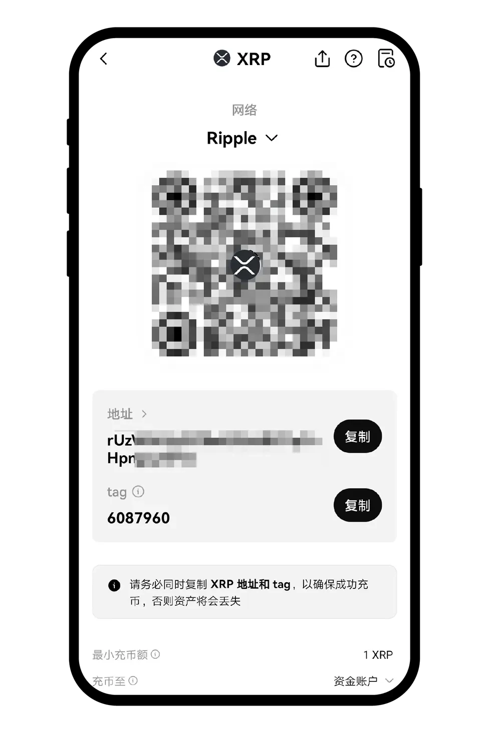 为什么有一些数字资产需要填写标签（Memo/Tag）？